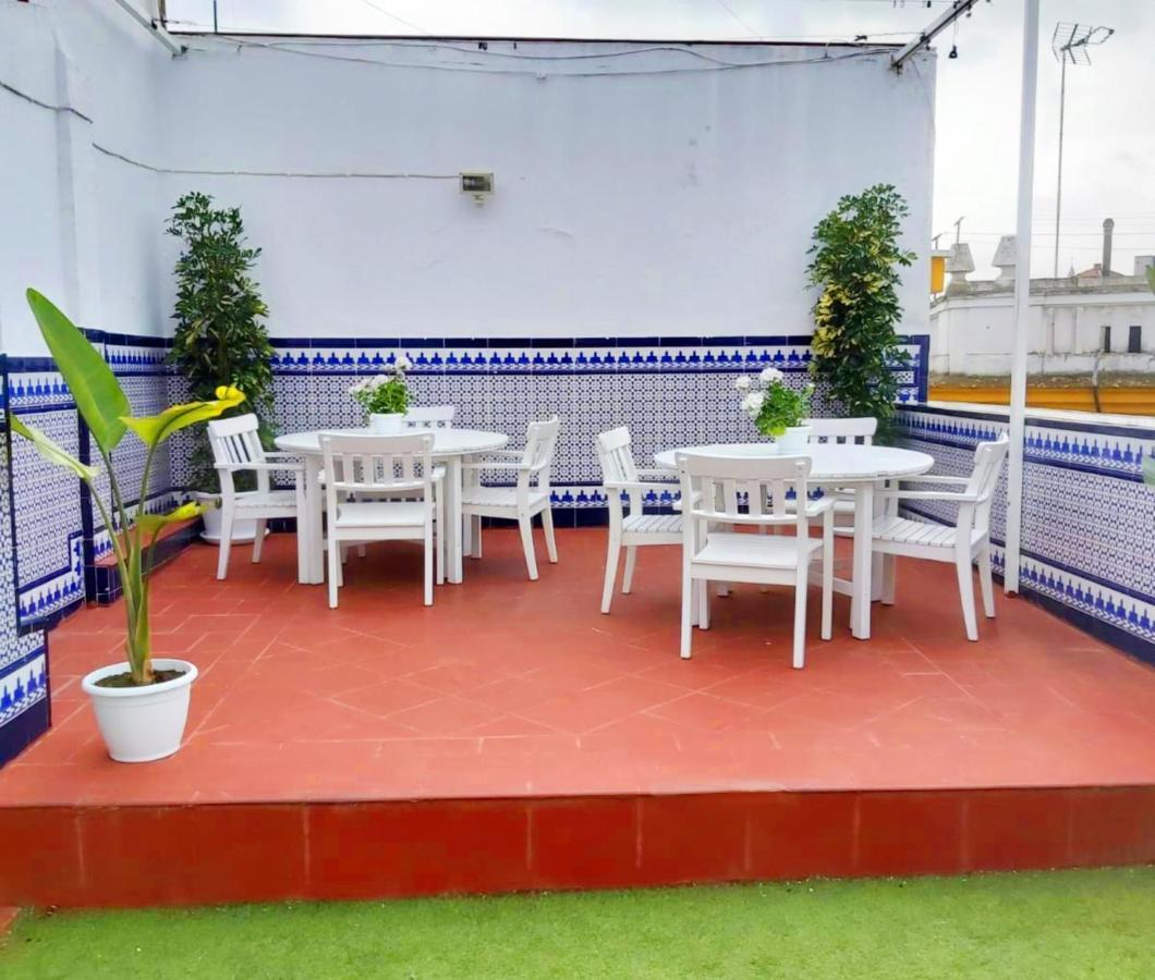 Hostel Residencia Viriato Sevilla Exterior foto